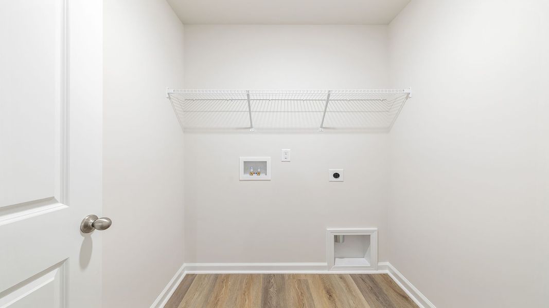 Spacious, unfurnished interior of a new home in Village Grove, Greenville (Image 27). Spacious, unfurnished interior of a new home in Village Grove, Greenville (Image 27).