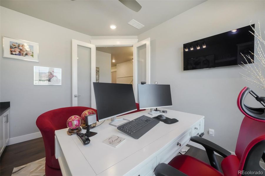 Furnished interior view inside a new home in , Monument (Image 23).