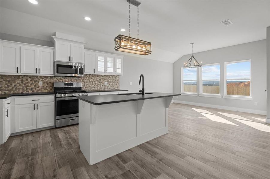 Furnished interior view inside a new home in , Lindale (Image 17).
