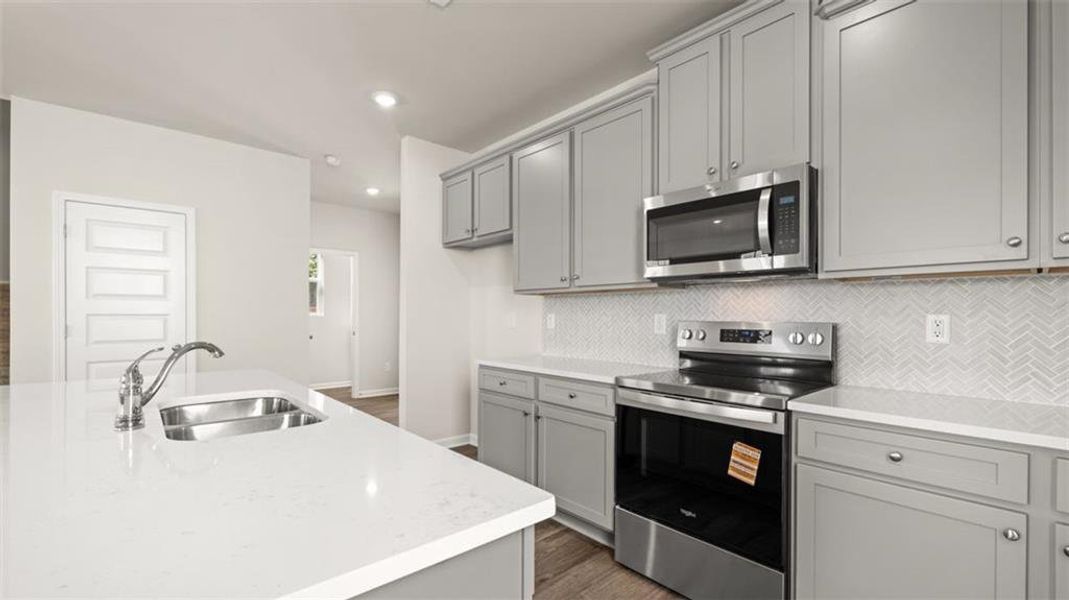 Furnished interior view inside a new home in Brookland Commons, Monroe (Image 8).