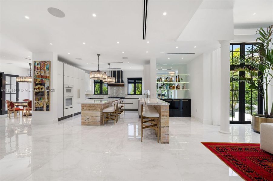 Furnished interior view inside a new home in , Miami Beach (Image 46). Furnished interior view inside a new home in , Miami Beach (Image 46).