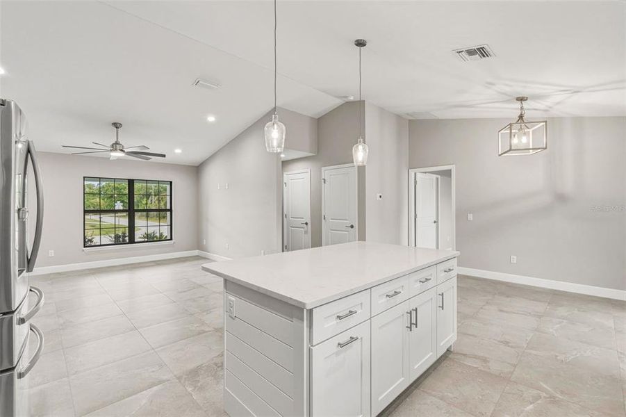 Furnished interior view inside a new home in , Englewood (Image 8). Furnished interior view inside a new home in , Englewood (Image 8).