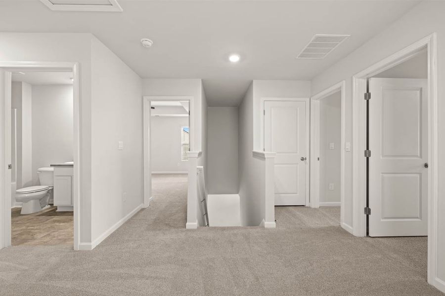 Representative unfurnished interior of a home built from the Elston by D.R. Horton in Captain's Corner, Grovetown (Image 32).