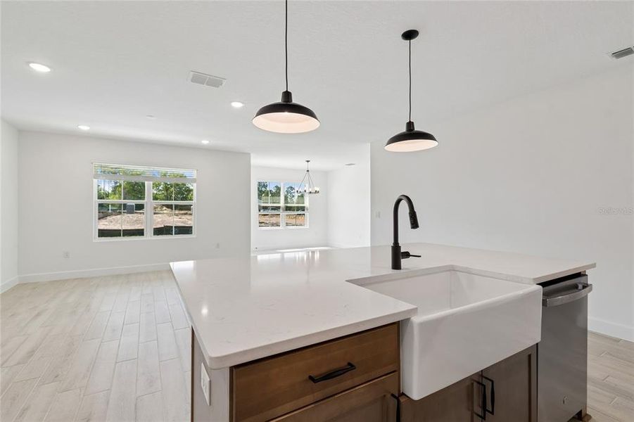 Furnished interior view inside a new home in Aspire at The Pines, Dunnellon (Image 6).