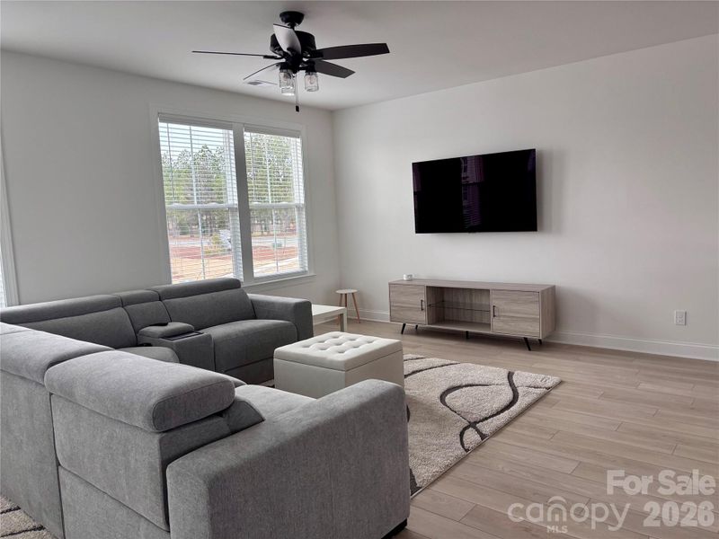 Furnished interior view inside a new home in , Concord (Image 13).