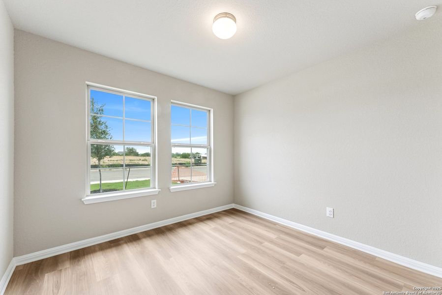 Spacious, unfurnished interior of a new home in Mesquite Ridge, San Antonio (Image 14). Spacious, unfurnished interior of a new home in Mesquite Ridge, San Antonio (Image 14).