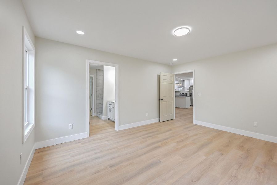 Spacious, unfurnished interior of a new home in , Pineville (Image 30). Spacious, unfurnished interior of a new home in , Pineville (Image 30).