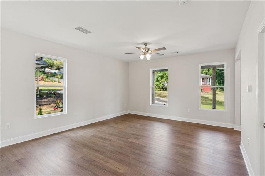 Spacious, unfurnished interior of a new home in , Canton (Image 12).