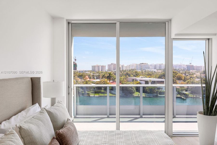 Furnished interior view inside a new home in , Bay Harbor Islands (Image 19).