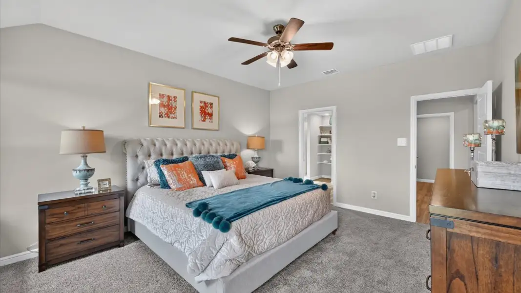 Furnished interior view inside a new home in Parkerville Meadows, DeSoto (Image 16).
