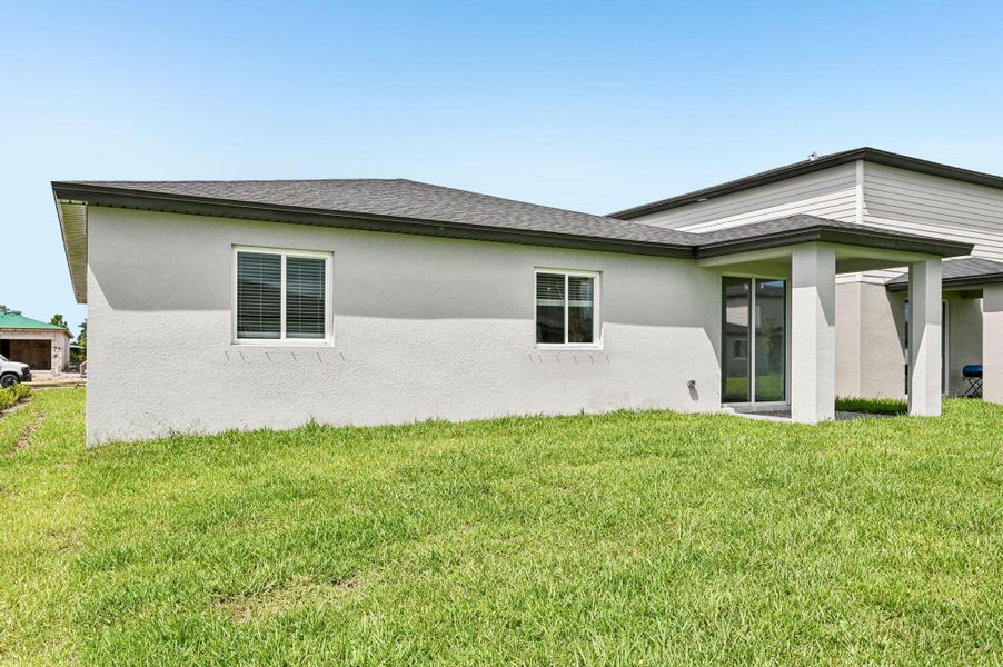 Exterior details of a home in Meritage Homes at Terra Lago - Classic Series, Indiantown (Image 4).
