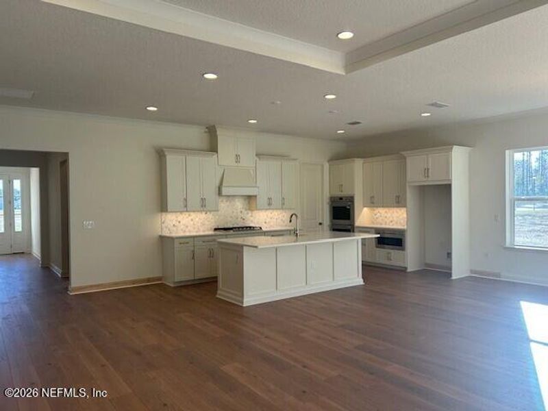 Furnished interior view inside a new home in Amelia National Country Club, Fernandina Beach (Image 6). Furnished interior view inside a new home in Amelia National Country Club, Fernandina Beach (Image 6).