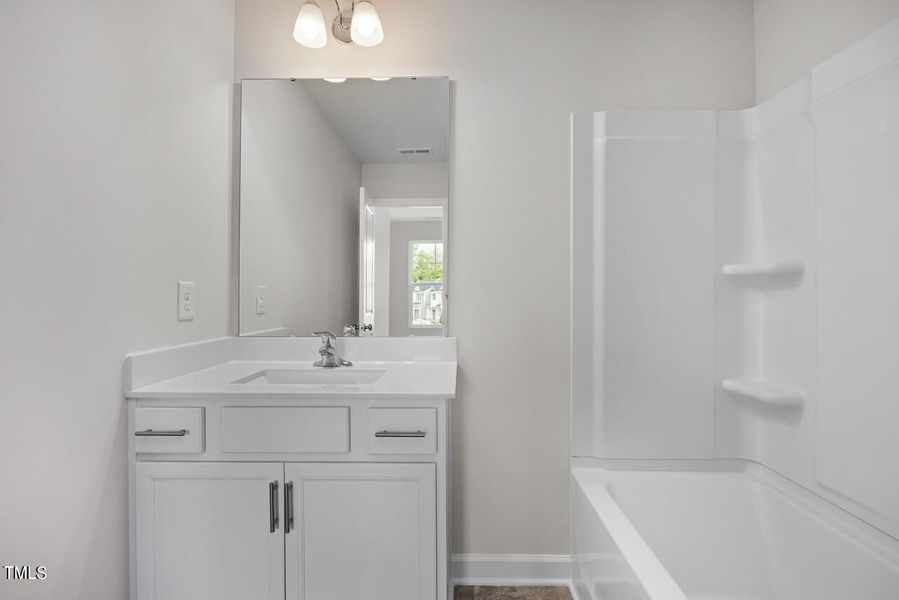 Furnished interior view inside a new home in Gregory Village, Lillington (Image 64).