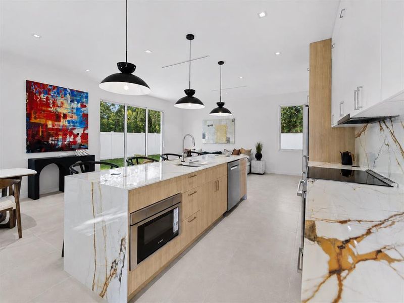 Furnished interior view inside a new home in , St. Petersburg (Image 14).