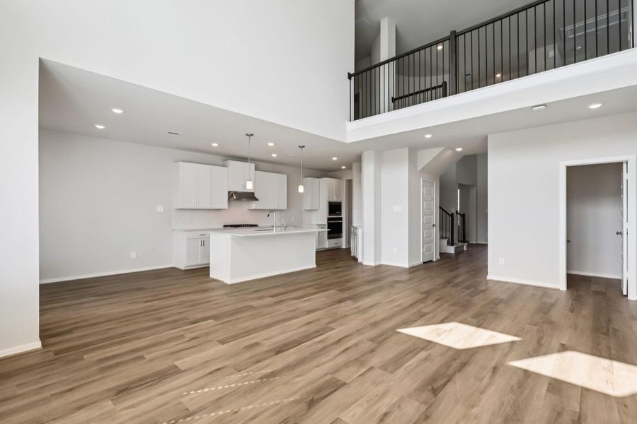 Photo is not of the actual home, but is an inspirational photo of builder’s model home and may depict options, furnishings, and/or decorator features that are not included