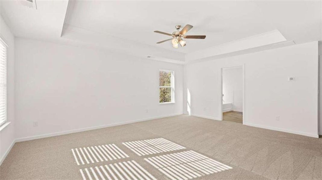 Spacious, unfurnished interior of a new home in Wildwood, Covington (Image 16). Spacious, unfurnished interior of a new home in Wildwood, Covington (Image 16).