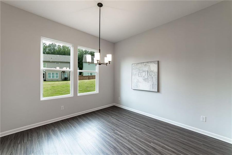 Spacious, unfurnished interior of a new home in , Canton (Image 66).