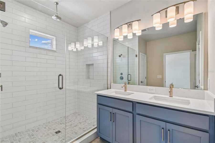 Furnished interior view inside a new home in Oakfield at Mount Dora Cottage Series, Mount Dora (Image 11).