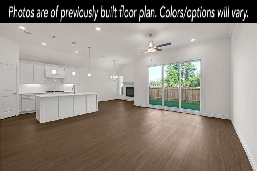 Furnished interior view inside a new home in Lexington Heights, Willis (Image 11).