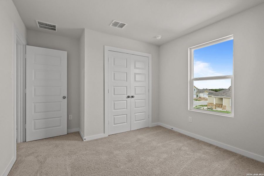 Spacious, unfurnished interior of a new home in Applewhite Meadows, San Antonio (Image 27). Spacious, unfurnished interior of a new home in Applewhite Meadows, San Antonio (Image 27).