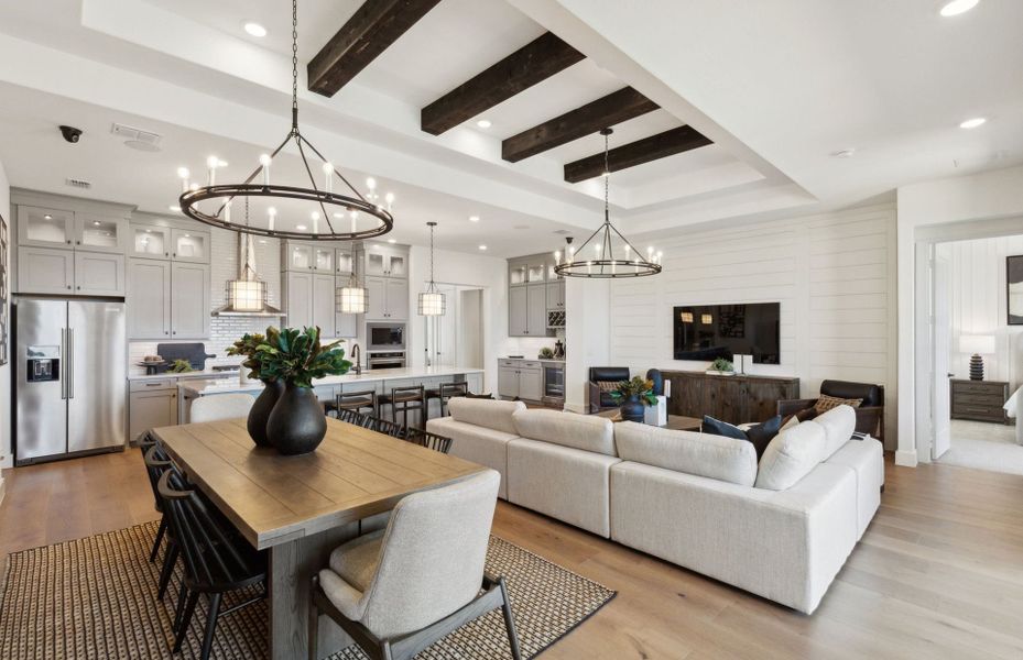 Furnished interior view inside a new home in Del Webb at Legacy Hills, Celina (Image 2).