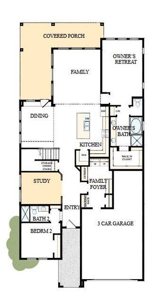 The success of a floor plan is the way you can move through it…You’ll be amazed at how well this home lives…We call it traffic patterns.