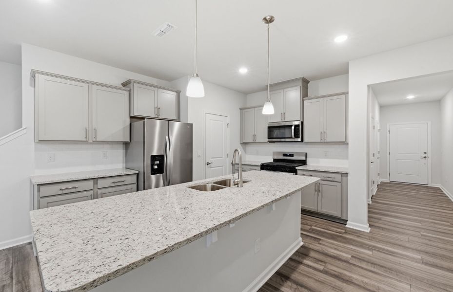 Furnished interior view inside a new home in McConnell Ridge, McLeansville (Image 8).