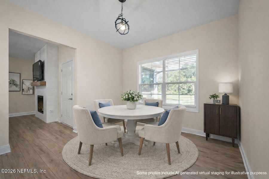 Furnished interior view inside a new home in , Callahan (Image 11).