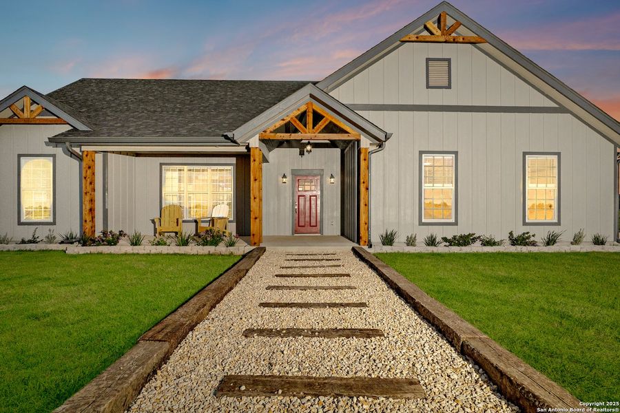 Exterior details and patio area of a home in , Hondo (Image 32). Exterior details and patio area of a home in , Hondo (Image 32).