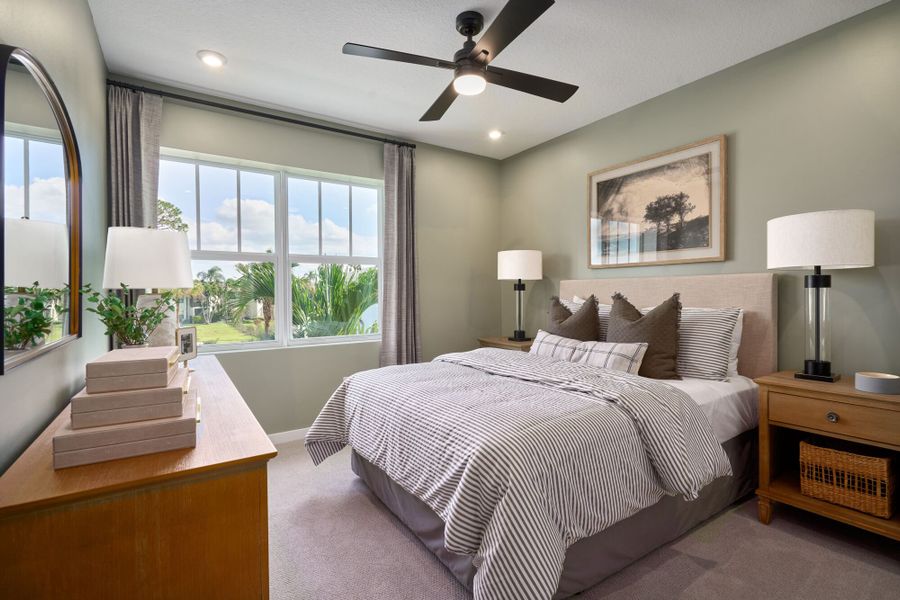 Representative furnished interior of a home built from the Saratoga by Mattamy Homes in Forest, Greenacres (Image 12). Representative furnished interior of a home built from the Saratoga by Mattamy Homes in Forest, Greenacres (Image 12).
