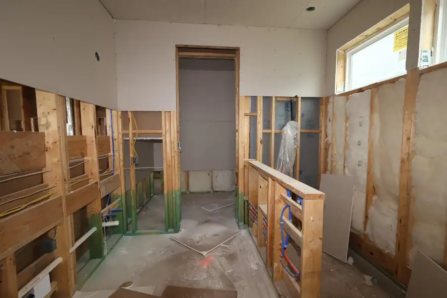 In-progress construction of a new home in Bridgeland Central: Emerald Heights - Enclave Collection, Cypress, TX (Image 16).