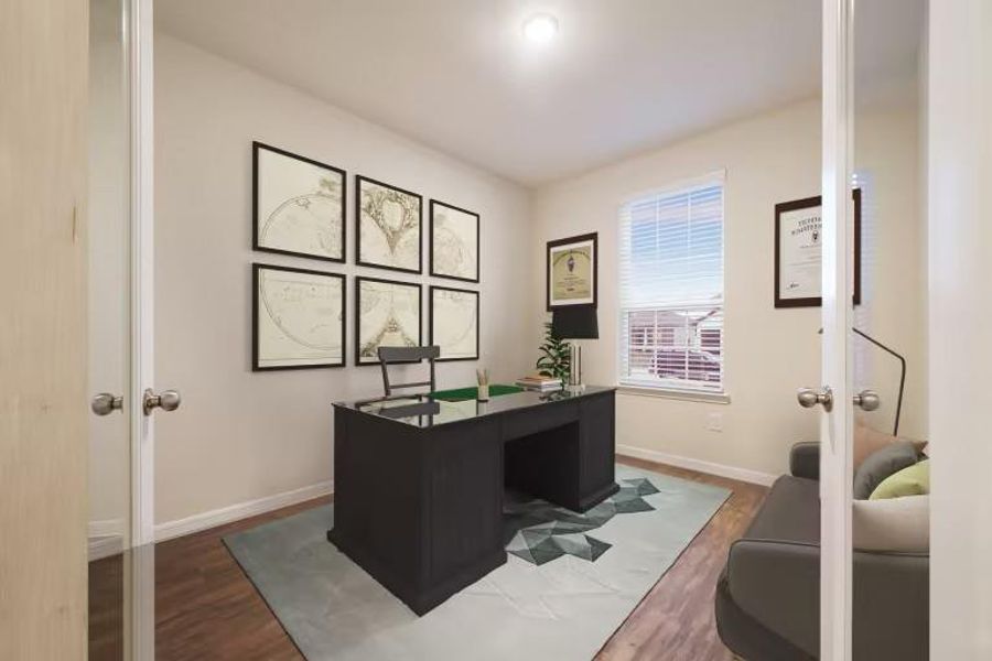 MODEL HOME images may NOT be consistent with the finished product.