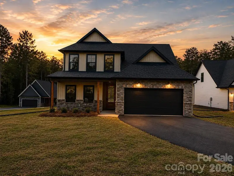 Front exterior of a new home in , Salisbury, NC, highlighting curb appeal (Image 2).