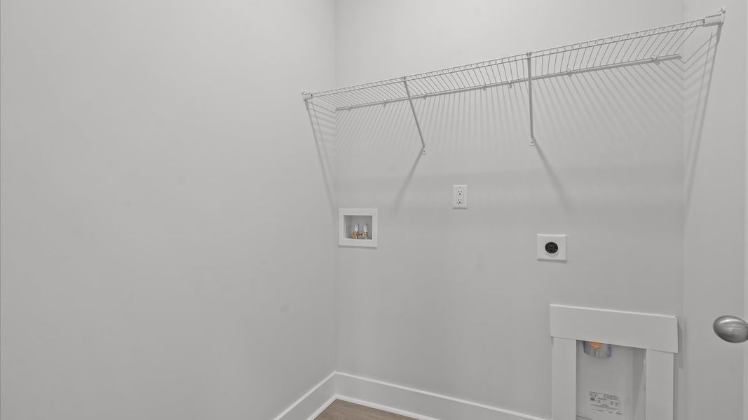 Furnished interior view inside a new home in Kayfield at Midway, Anderson (Image 18).