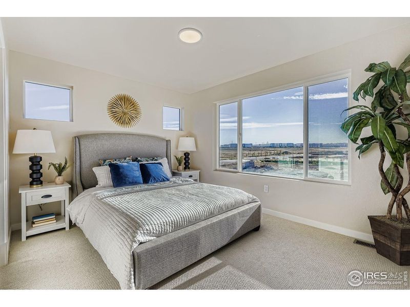 Furnished interior view inside a new home in Baseline, Broomfield (Image 34).