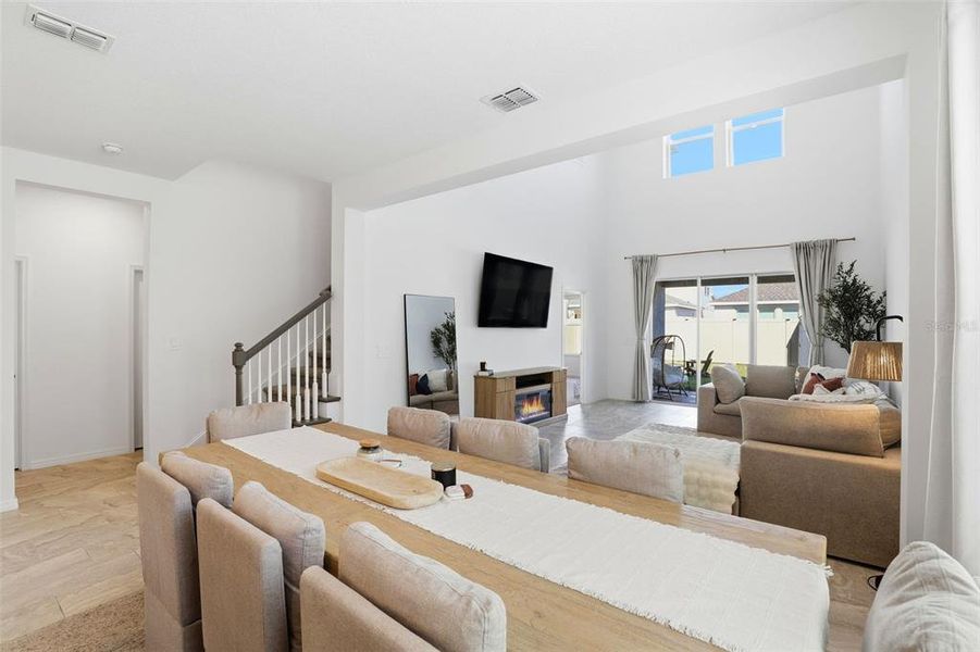 Furnished interior view inside a new home in The Waters at Center Lake Ranch, St. Cloud (Image 13).