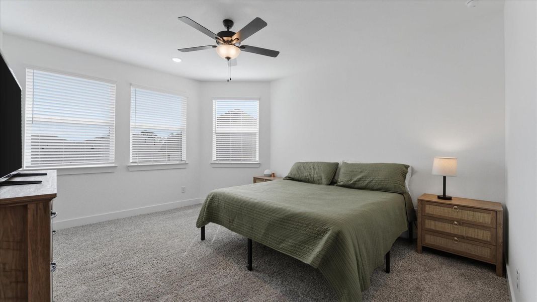 Furnished interior view inside a new home in Balmoral, Humble (Image 15).