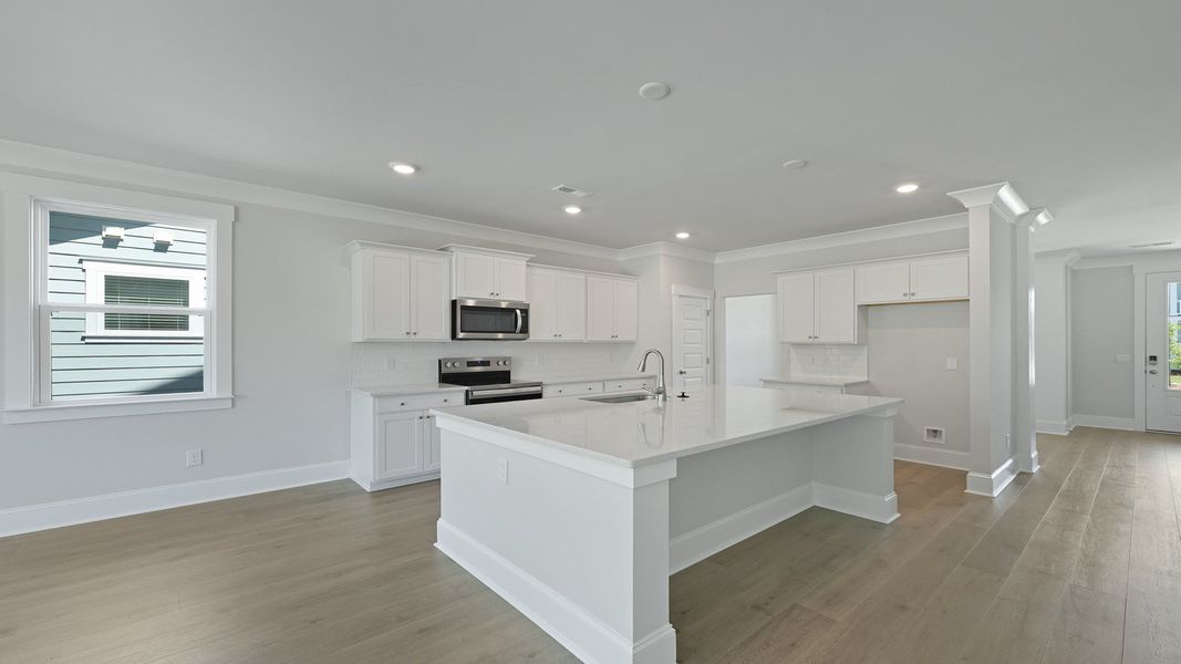 Furnished interior view inside a new home in Livingston Woods, Irmo (Image 4).