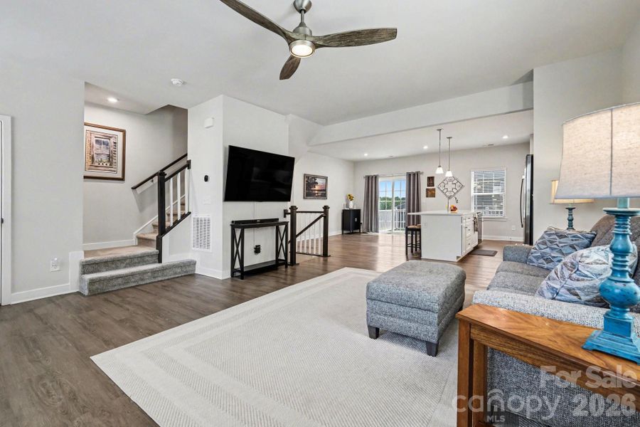 Furnished interior view inside a new home in , Gastonia (Image 9).