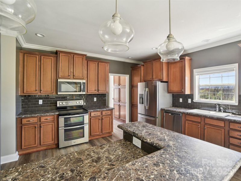 Furnished interior view inside a new home in , Weaverville (Image 3).