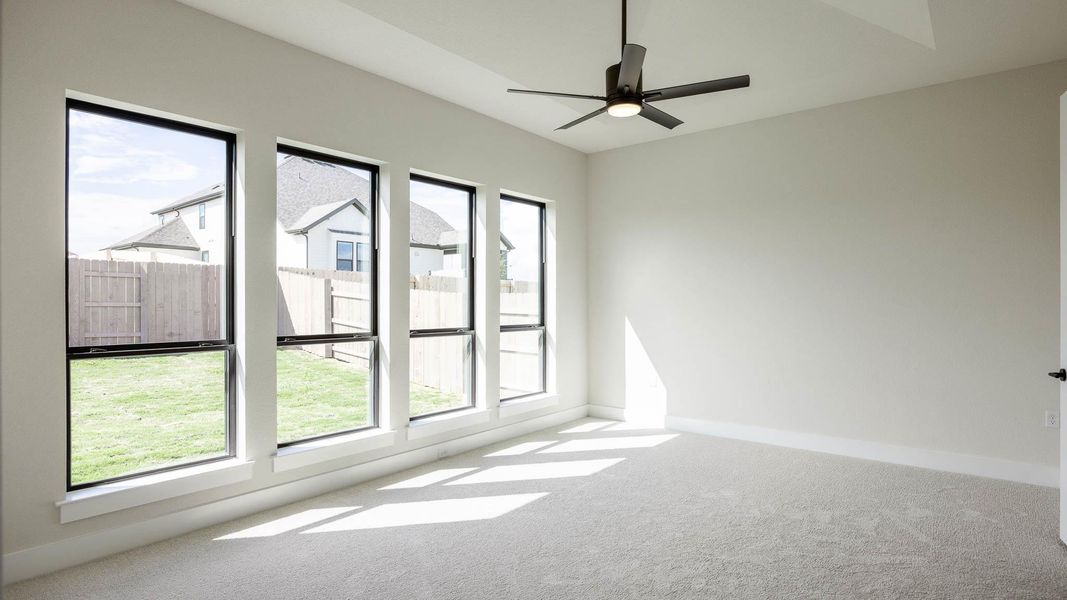 Spacious, unfurnished interior of a new home in Easton Park, Austin (Image 6).