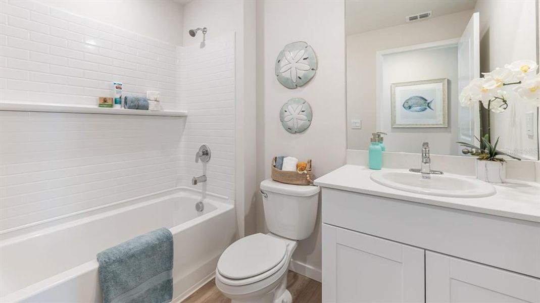 Furnished interior view inside a new home in , Punta Gorda (Image 15).