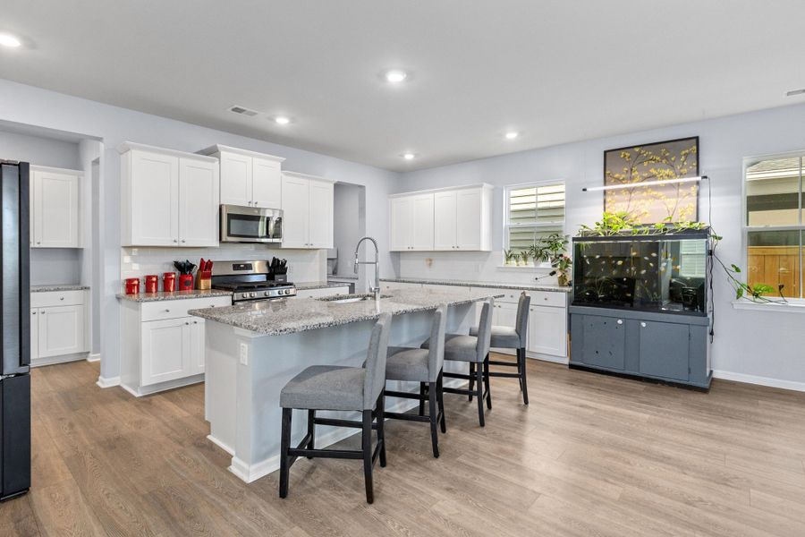 Furnished interior view inside a new home in Sweetgrass at Summers Corner, Summerville (Image 33).