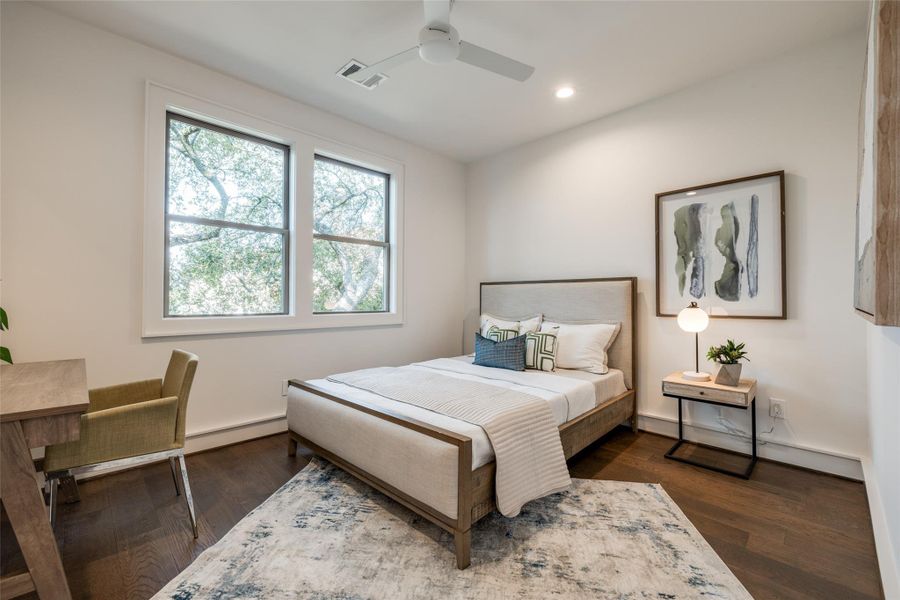 Furnished interior view inside a new home in , Houston (Image 29). Furnished interior view inside a new home in , Houston (Image 29).