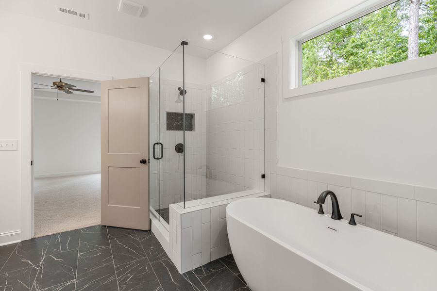 Furnished interior view inside a new home in Flint Farms, Concord (Image 18).