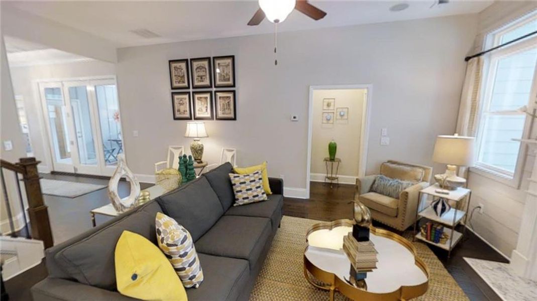 Furnished interior view inside a new home in , Gainesville (Image 7).