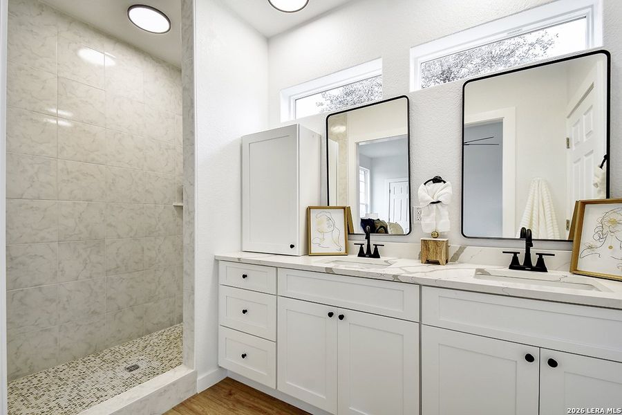 Furnished interior view inside a new home in , San Antonio (Image 3).