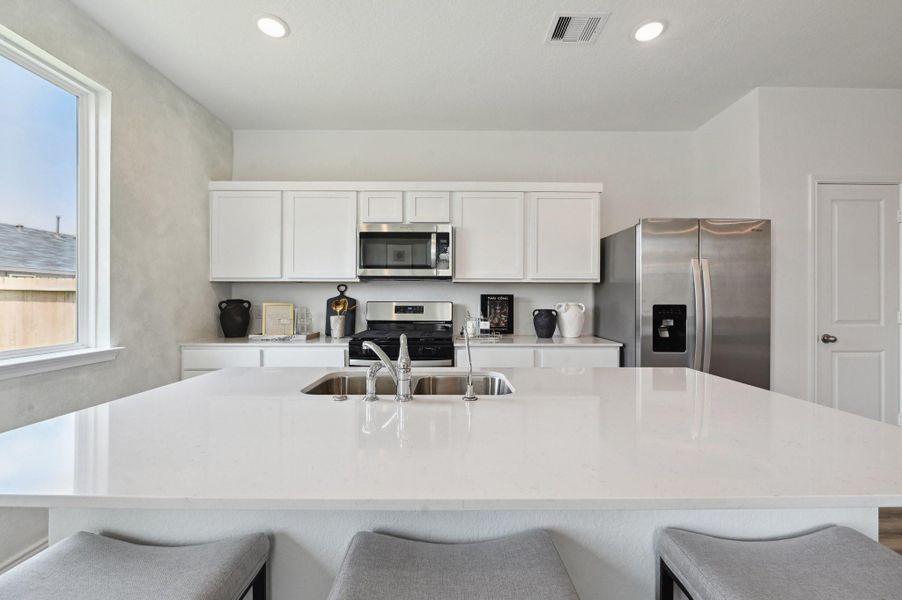 Furnished interior view inside a new home in Legacy Park, Houston (Image 6).