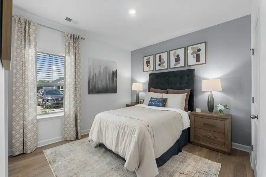 Furnished interior view inside a new home in Waterside - Coastline Series, Longs (Image 14). Furnished interior view inside a new home in Waterside - Coastline Series, Longs (Image 14).