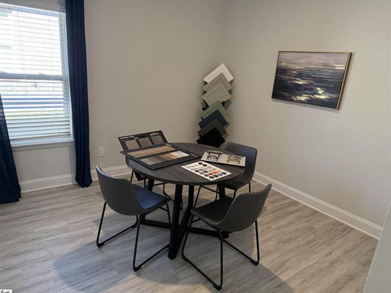Furnished interior view inside a new home in Bracken Woods, Piedmont (Image 16).